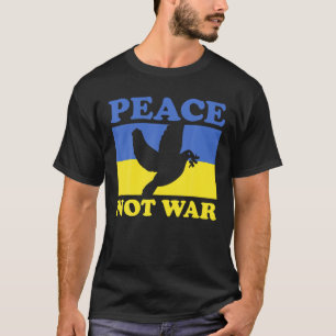 Peace No War Ukraine Peace Dove T-Shirt