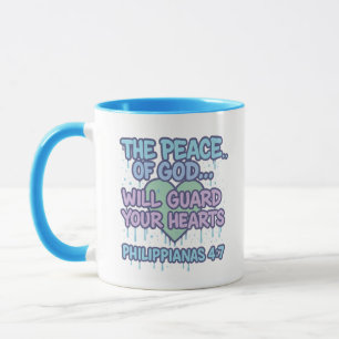 Peace Not Pieces- Phillipians 4:7 Mug