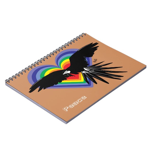 Peace Notebook (Left Side)