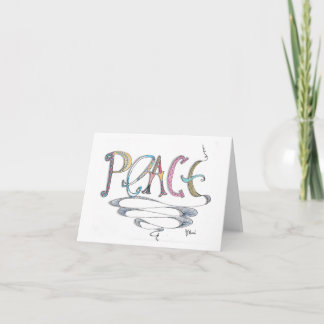 Peace Notecard