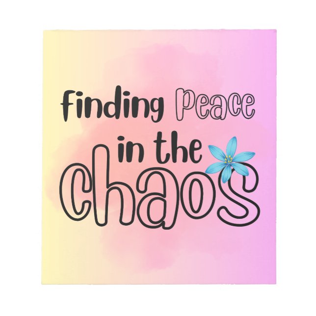 Peace Notepad (Front)