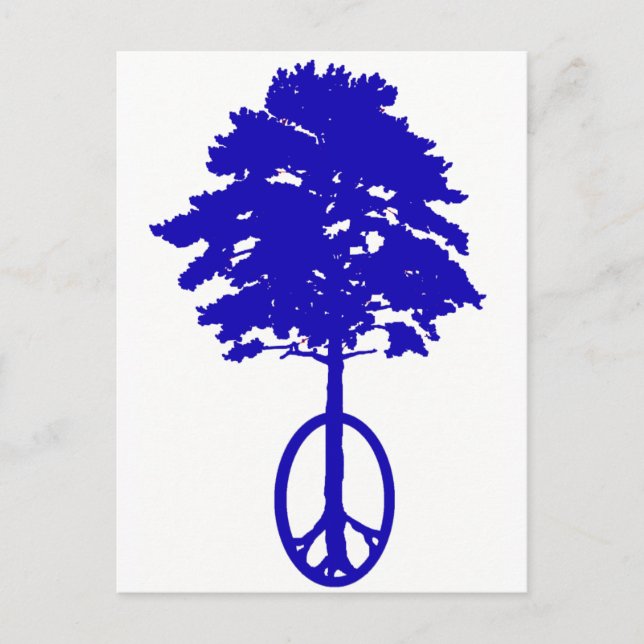 Peace of Blue Postcard (Front)