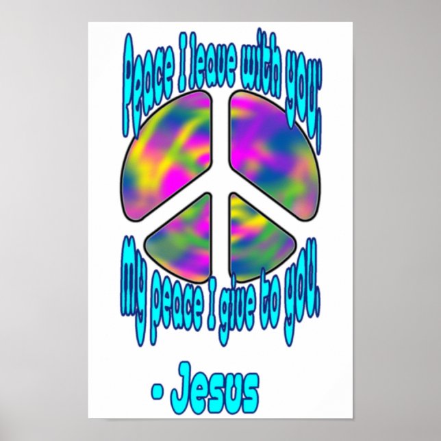 Peace of Jesus Poster (Front)
