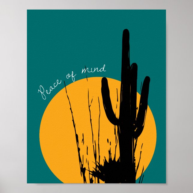 "Peace of Mind" in the Desert | Poster (Front)