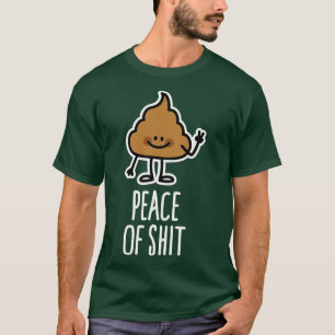 Peace of Piece of pun emoticon 1 T-Shirt