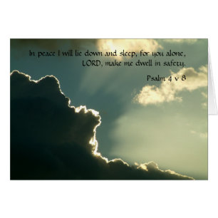Peace of the Lord Series Psalm 4 v 8