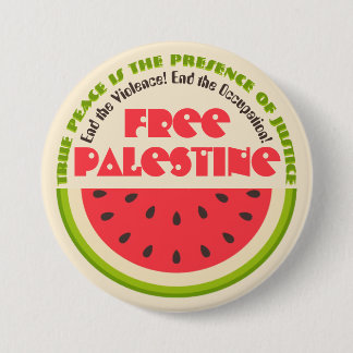 Peace of Watermelon 7.5 Cm Round Badge