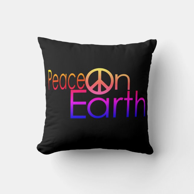 Peace on Earth #3 Cushion (Front)