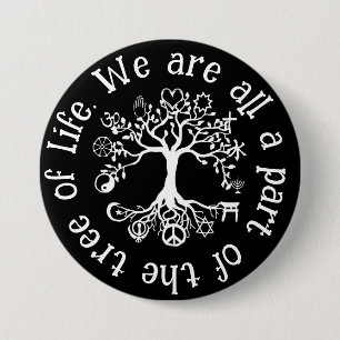 Peace on Earth 7.5 Cm Round Badge