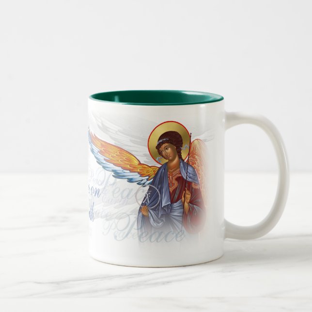 Peace on Earth Angels mug (Right)