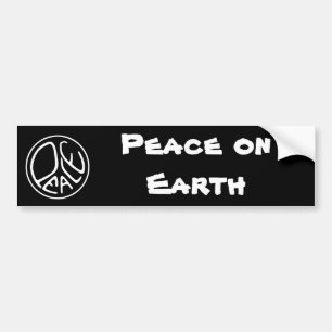Peace on Earth Bumper Sticker