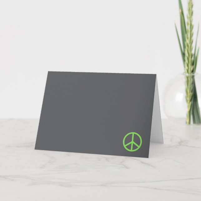 Peace on Earth card (Front)