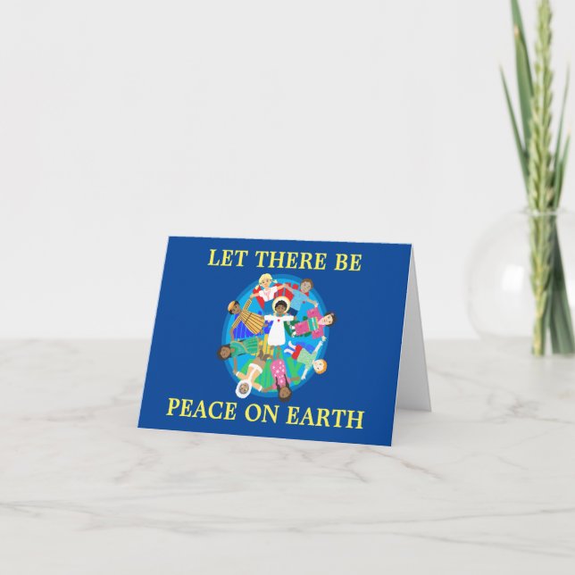 Peace on earth card (Front)