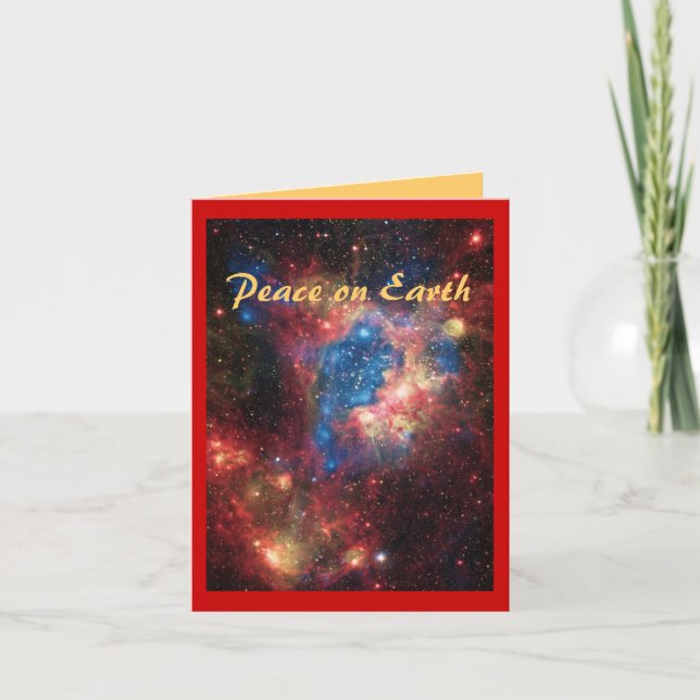 Peace on Earth Christmas Card (Front)