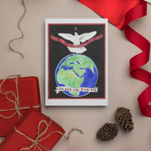 Peace on Earth Christmas Card