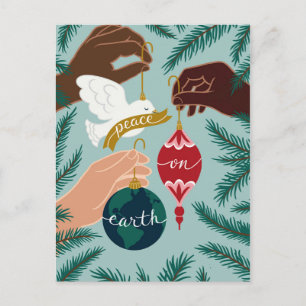 Peace on Earth Christmas Greeting Card
