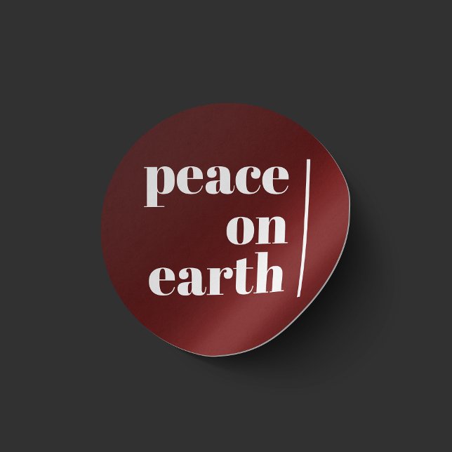 Peace On Earth Christmas Minimalist (Creator Uploaded)
