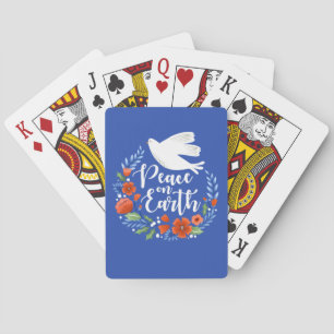 Peace on Earth Christmas Playing Cards