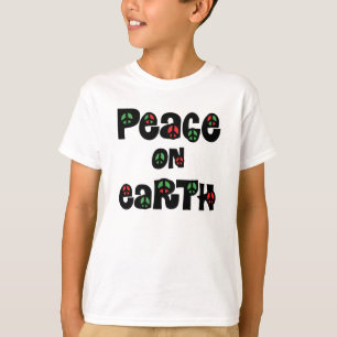 Peace On Earth Christmas T-Shirt