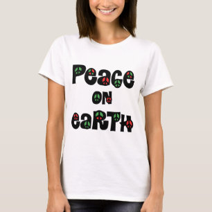 Peace On Earth Christmas T-Shirt
