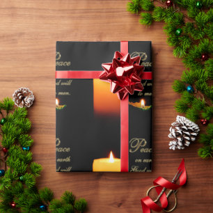 Peace on Earth Christmas Wrapping Paper
