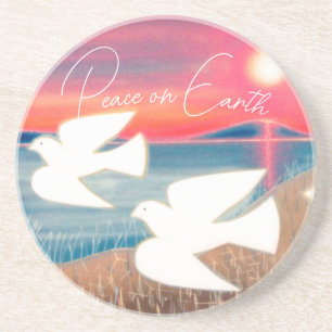 Peace on Earth Coaster