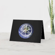 PEACE on Earth - Corporate Christmas Symbol Sign