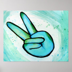 Peace on Earth Day Peace Sign Art Peaceful        
