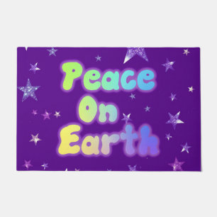 Peace On Earth Doormat