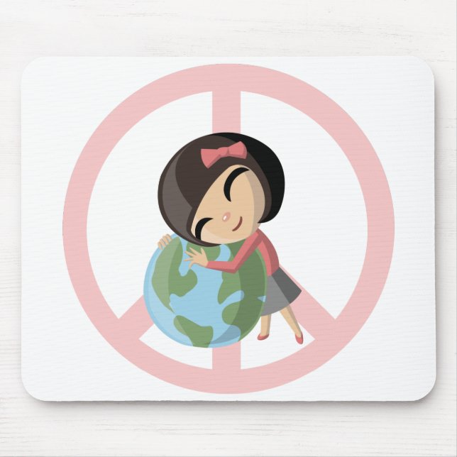 "Peace on Earth" Emily Mousepad (Front)