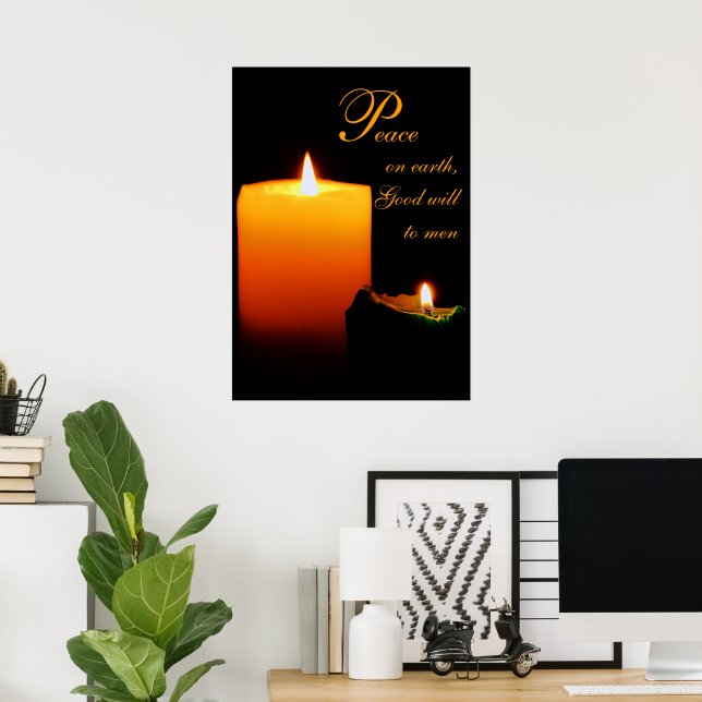 Peace, on Earth, Good will to men Poster (Home Office)