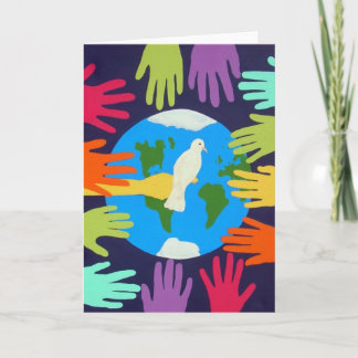 Peace on Earth Holiday Card