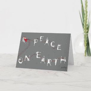 Peace On Earth Holiday Card