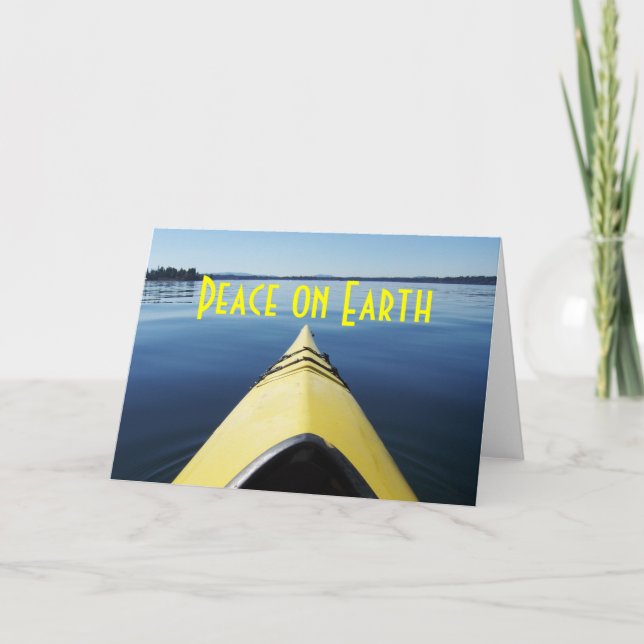 Peace on Earth Holiday Card (Front)