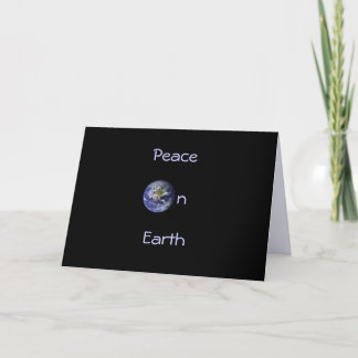 Peace on Earth: Holiday Card