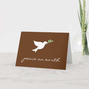 Peace on Earth Holiday Card