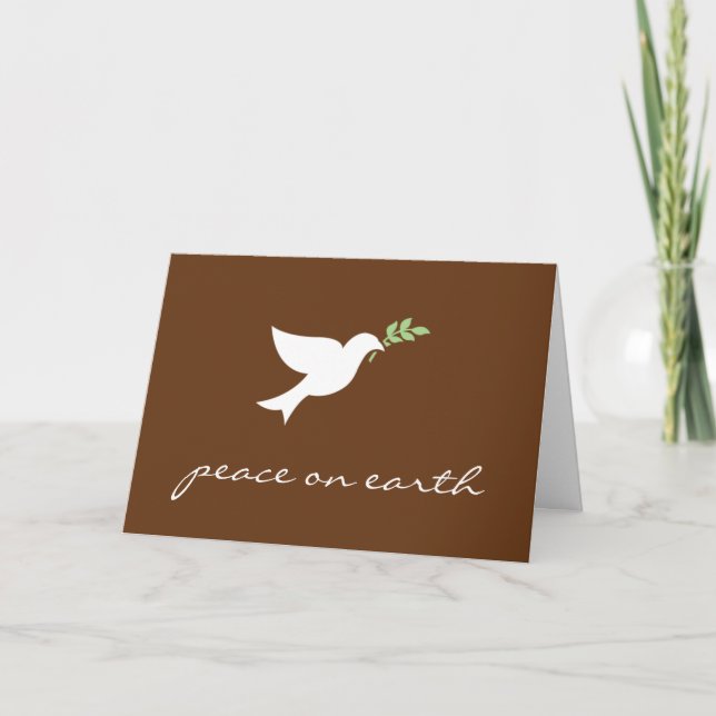 Peace on Earth Holiday Card (Front)