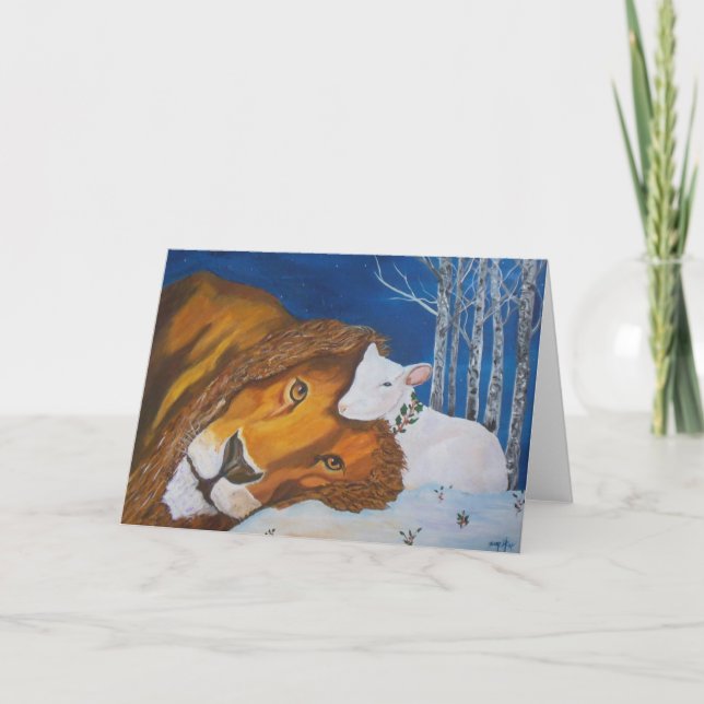 Peace on Earth Holiday Card (Front)