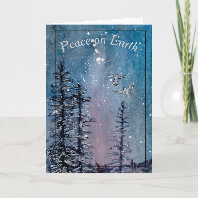 Peace on Earth Holiday Card (Front)