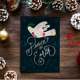 Peace on Earth Holiday Card