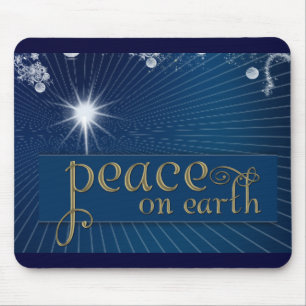 Peace on earth ... in heavenly peace mouse pad