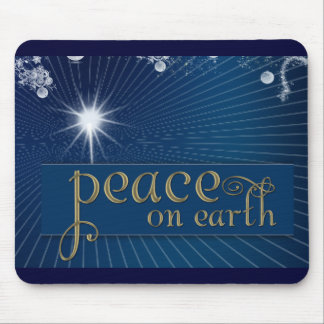 Peace on earth ... in heavenly peace mouse pad