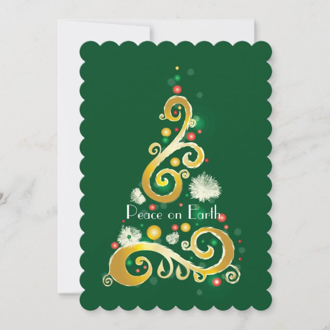 Peace on Earth IV Holiday Card (Front)