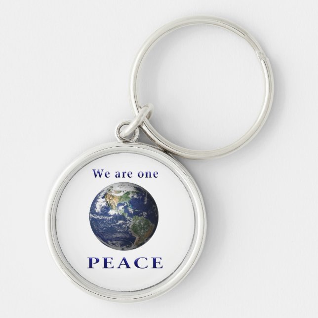 Peace on earth key ring (Front)