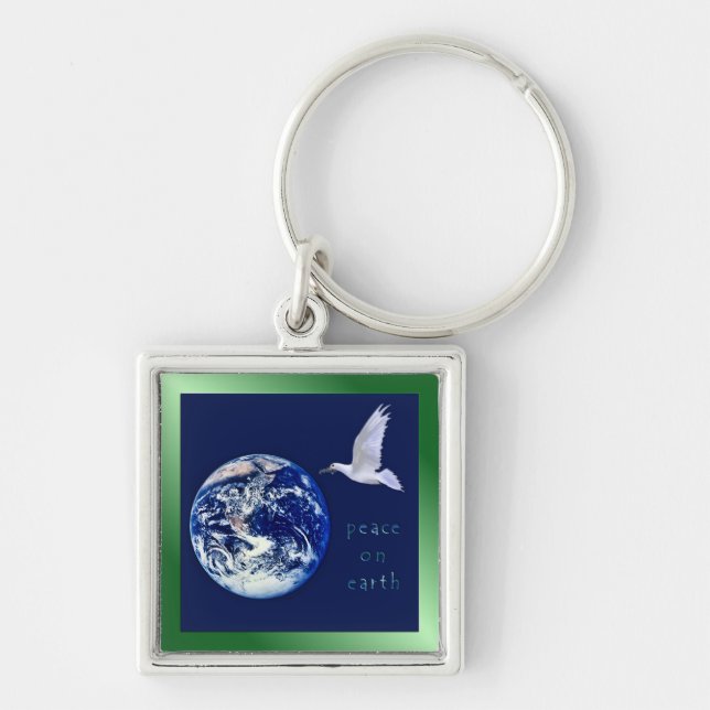 Peace on Earth Keychain (Front)