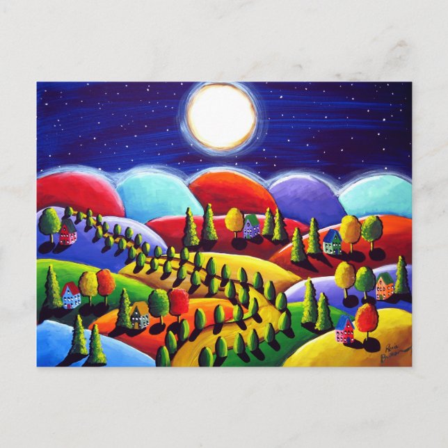 Peace on Earth Landscape Post Card (Front)