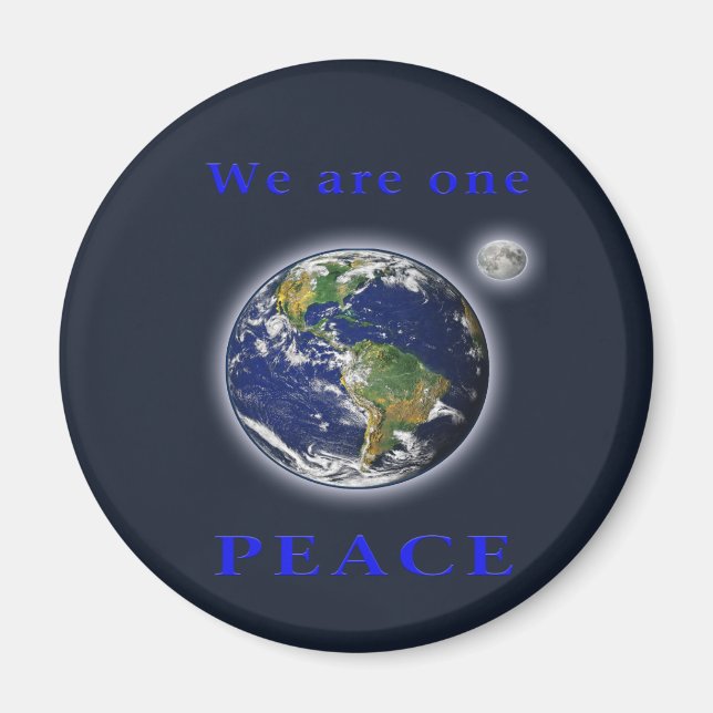 Peace on earth magnet (Front)