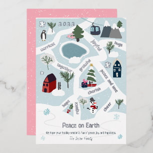 Peace on Earth map story telling illustrations