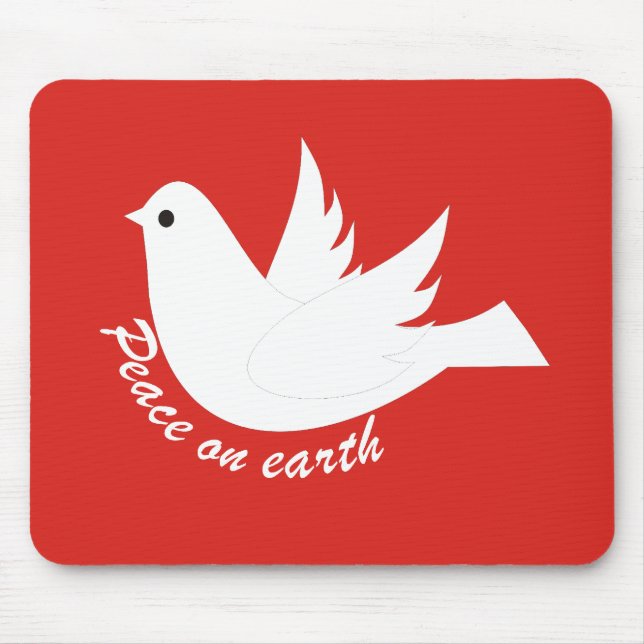 Peace on Earth Mouse Pad (Front)