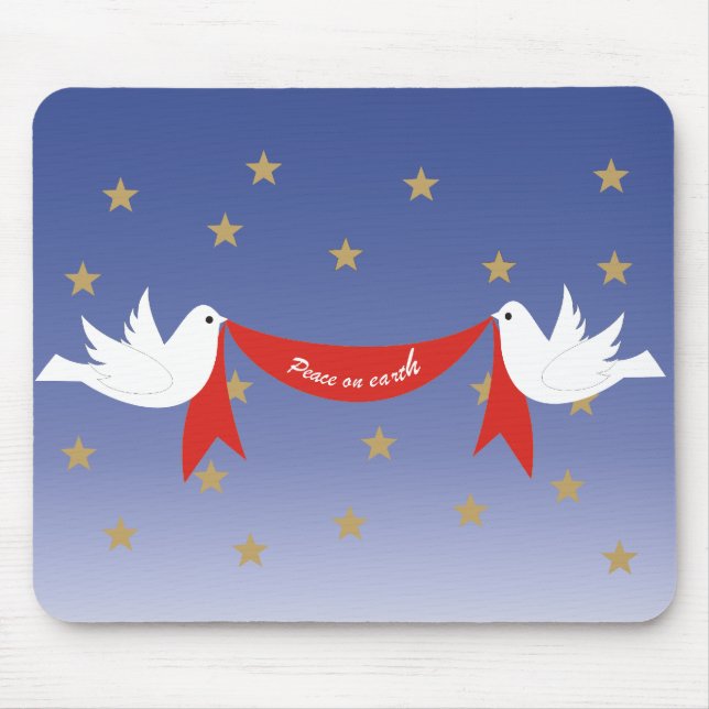 Peace on Earth Mouse Pad (Front)